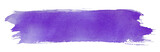 Violet stroke of paint brush