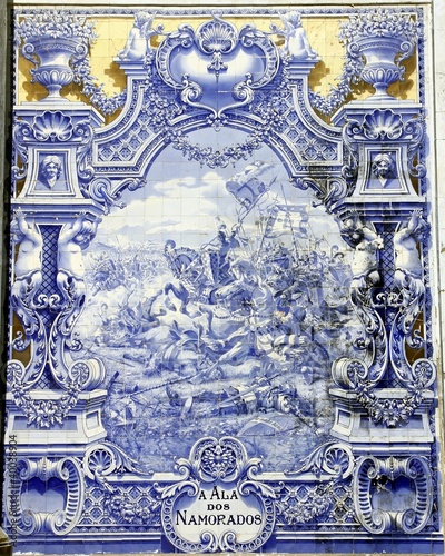 Ancient Azulejo in Lisbon