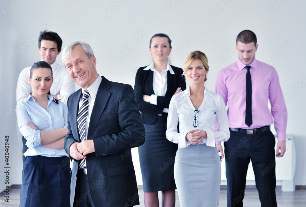 business people group on meeting business people group on meeting