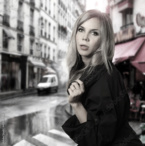 Female fashion model