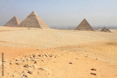 Pyramids of Gizah Egypt