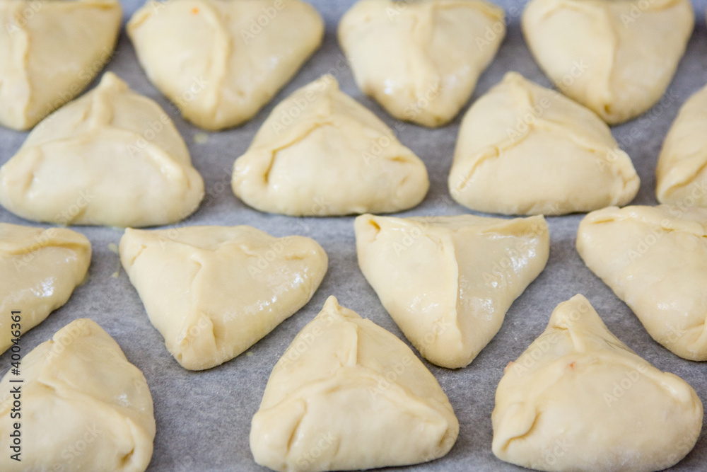Central Asian meat samsa Central Asian meat samsa