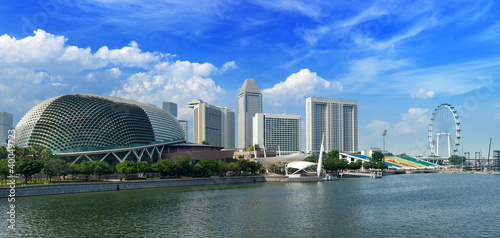 Singapore skyline photo