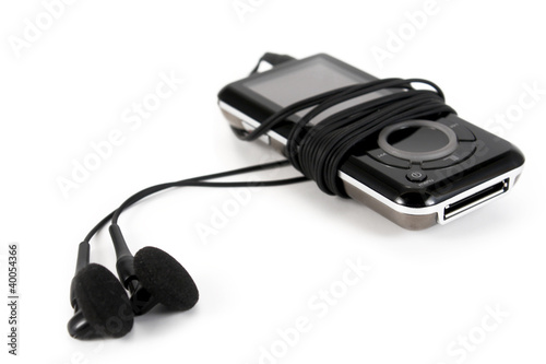 Obraz na płótnie Mp3 player isolated on white