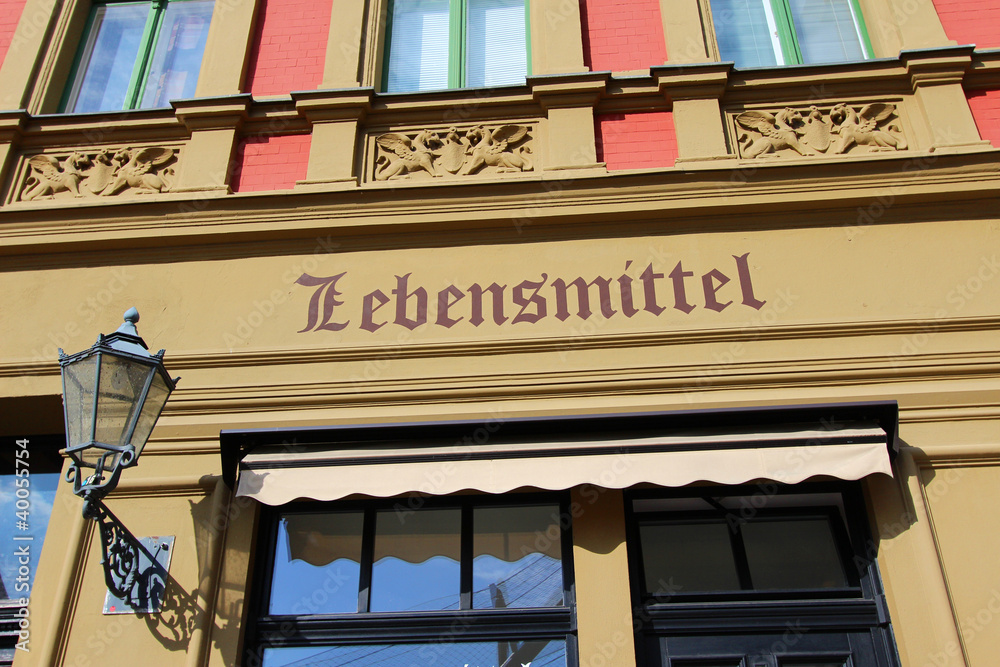 Fototapeta premium Fassade in Berlin Köpenick