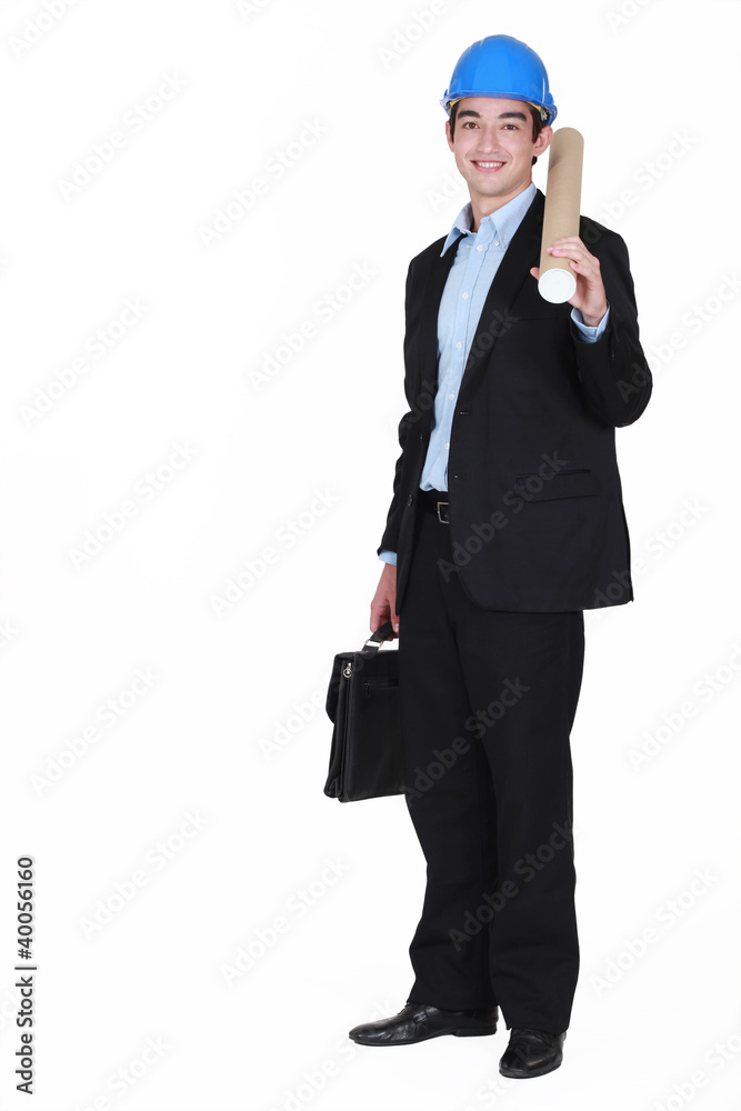 young real estate businessman posing young real estate businessman posing