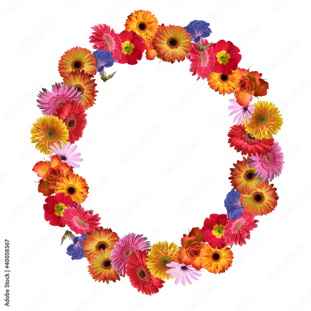 High resolution conceptual flower font isolated High resolution conceptual flower font isolated