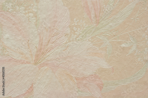 Vintage pearl pink floral , wallpaper