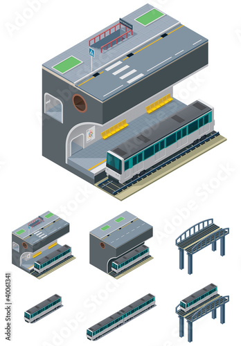 Vector metropolitan icons