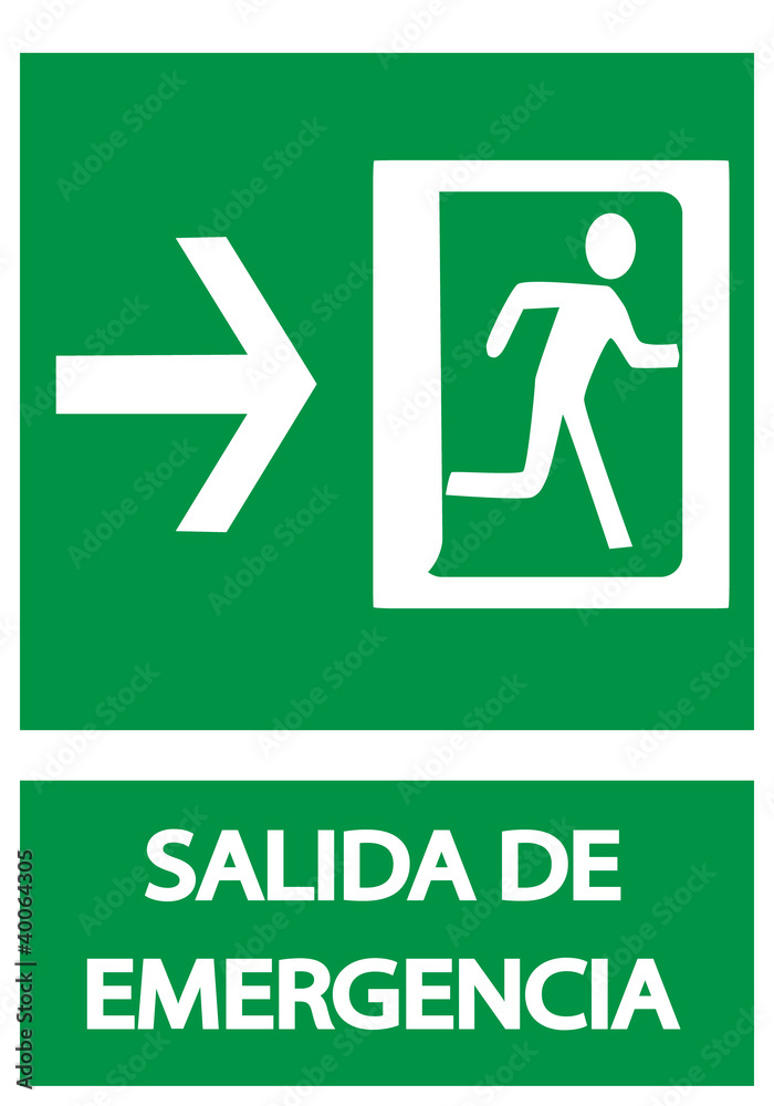 Salida de emergencia Salida de emergencia