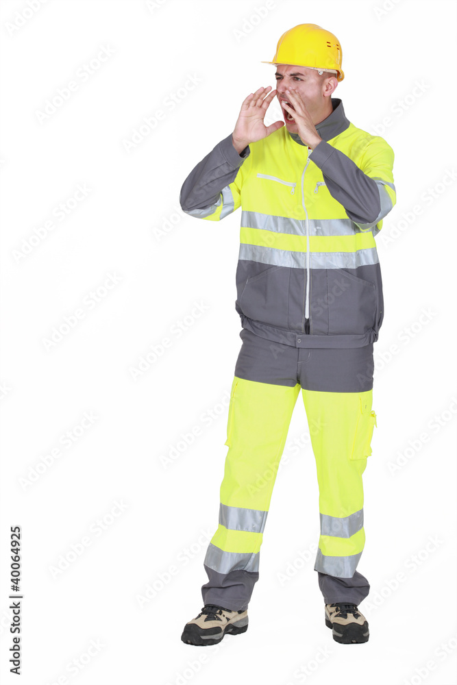 Hardhat yelling. Hardhat yelling.