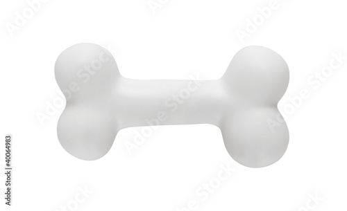 Foto Cartoon like, funny bone isolated on white background