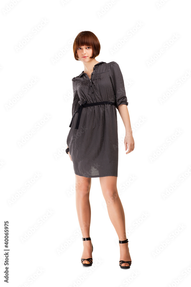 Full length portrait of a confident young female Full length portrait of a confident young female