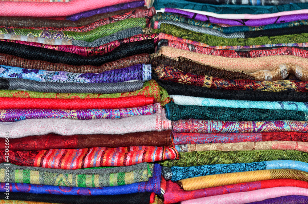 Handmade woven fabrics in thai Handmade woven fabrics in thai