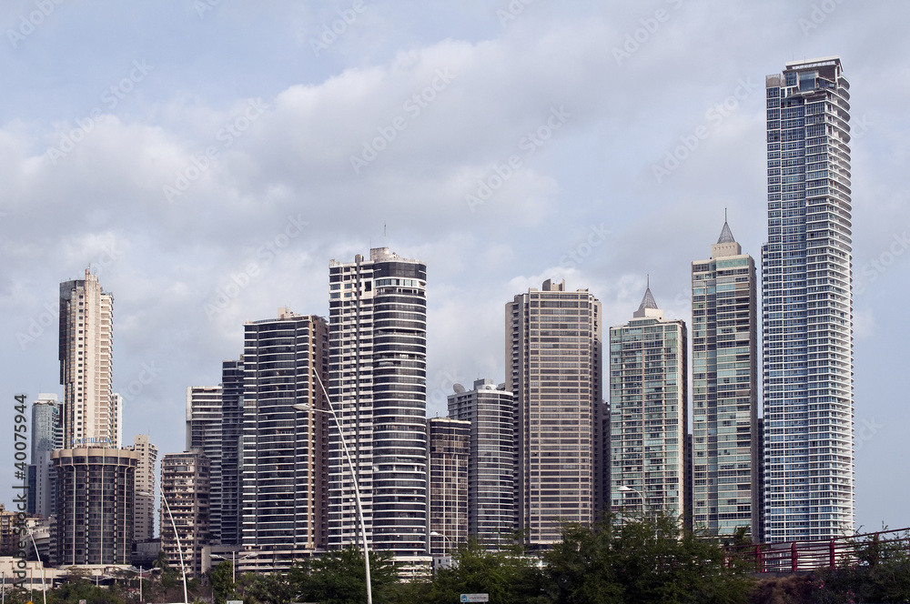 Panama City skyline, Panama.