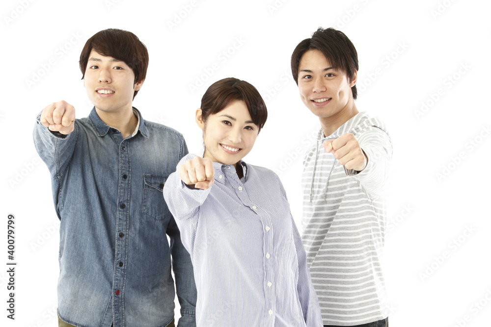 若者・3人 若者・3人