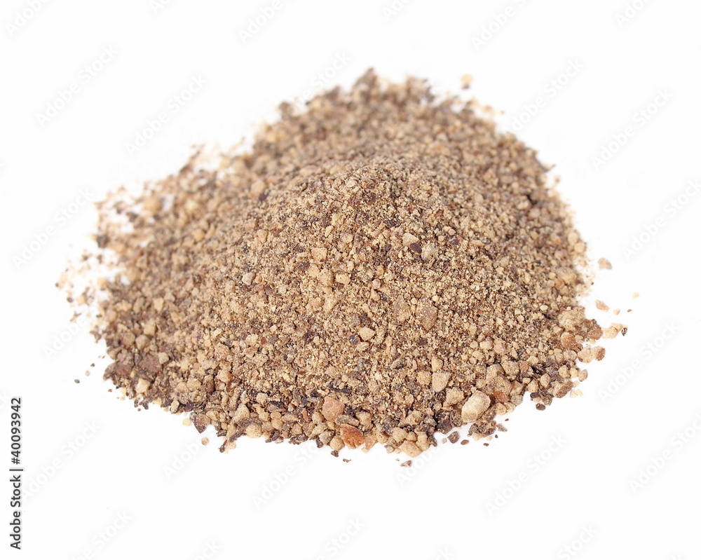black pepper isolated on white background black pepper isolated on white background