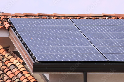 Solar energy panels - Pannelli solari fotovoltaici photo
