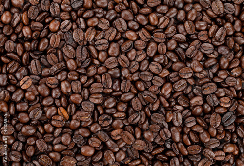 Coffee beans background