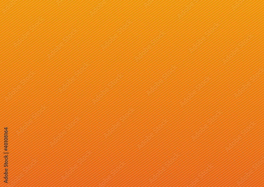 Fond orange hachuré
