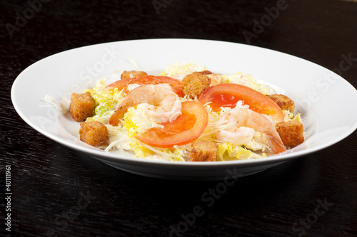 tiger shrimps salad