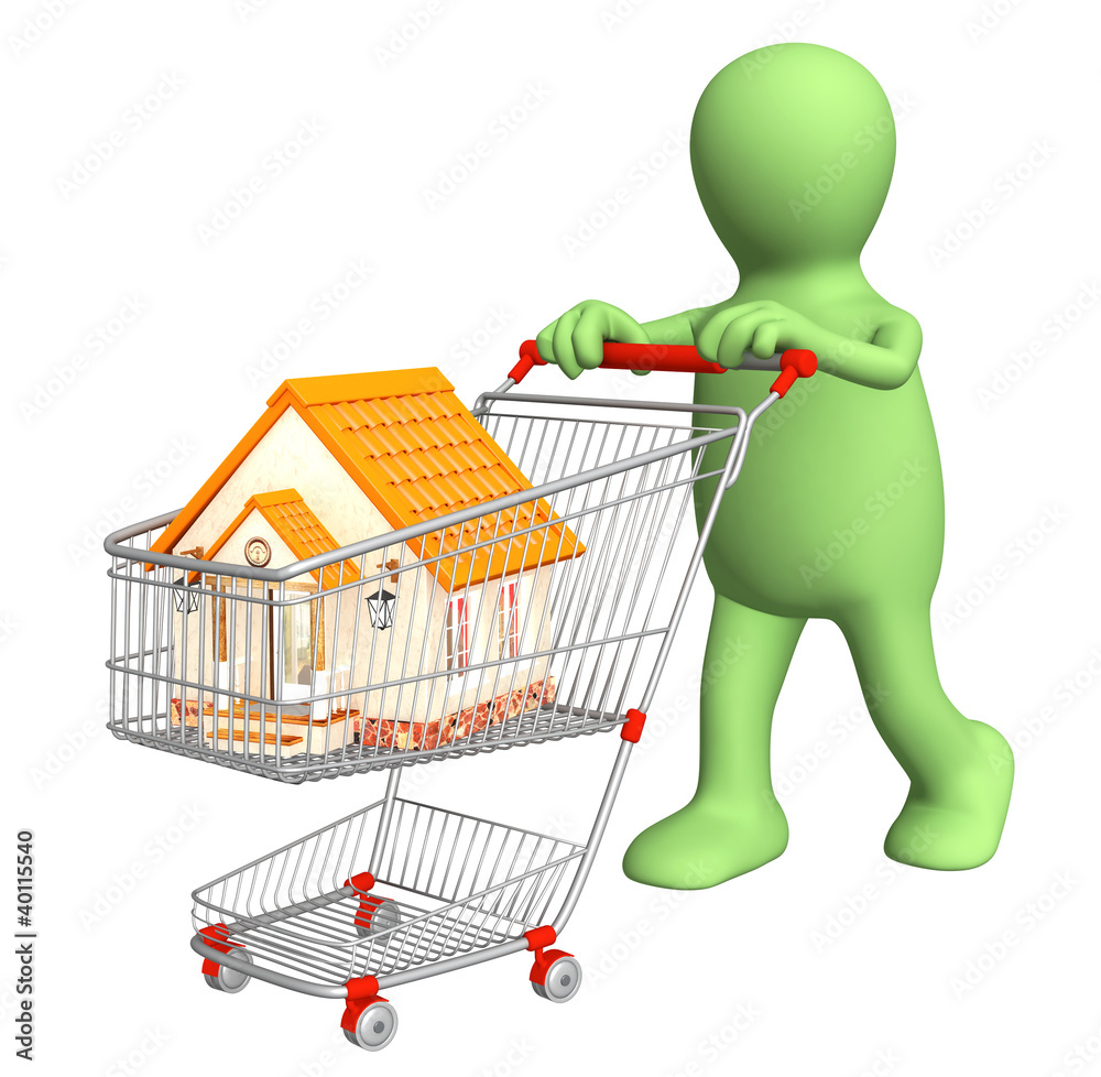 Puppet - buyer, bought the house Puppet - buyer, bought the house