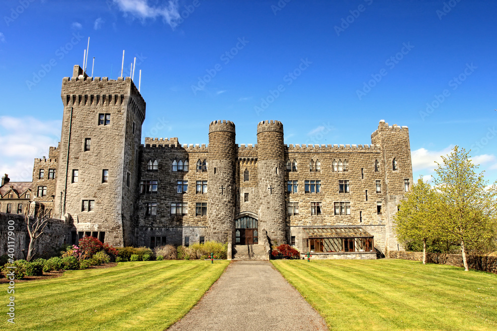 Ashford castle and gardens - Ireland.
