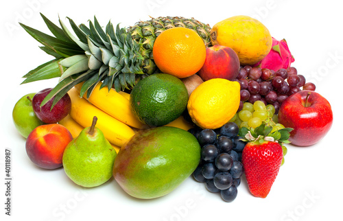 different fruits