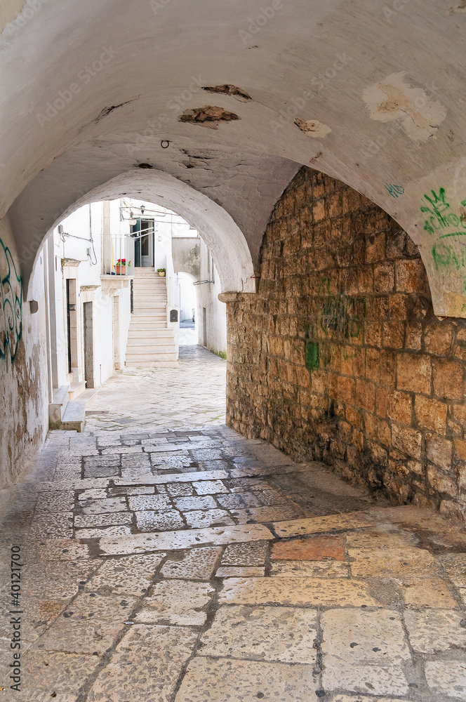 Obraz premium Alleyway. Martina Franca. Puglia. Italy.