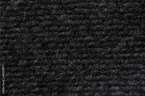 gray woollen fabric texture (horizontal) © mikeng