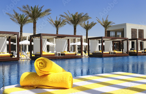 Canvas Print luxury place resort