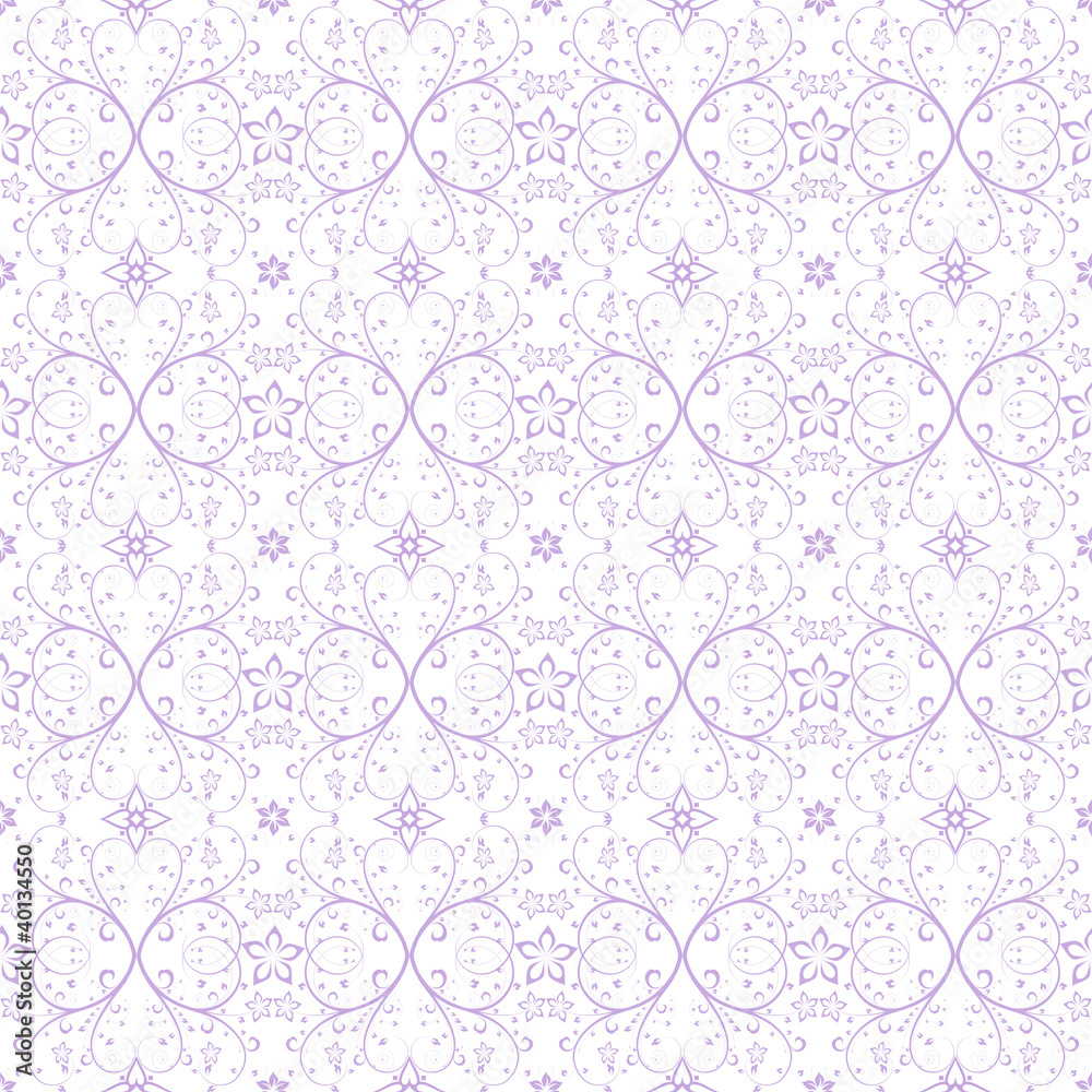 Fototapeta premium Seamless Floral Pattern