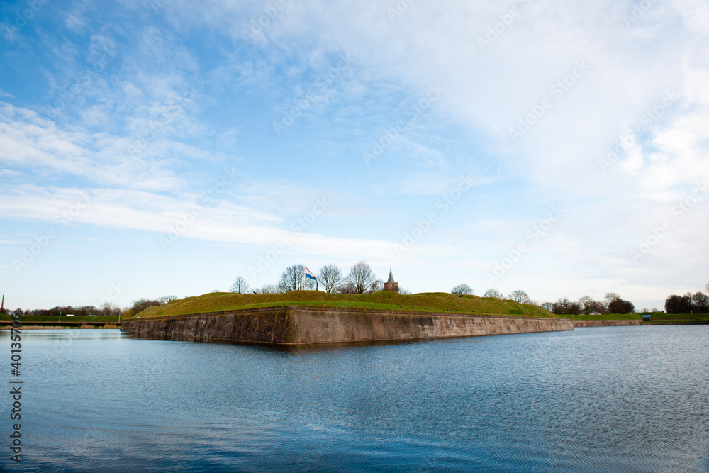 Fototapeta premium Dutch fortress in Naarden