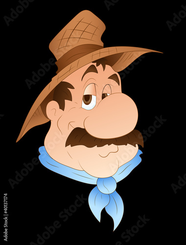 Portrait of Cowboy