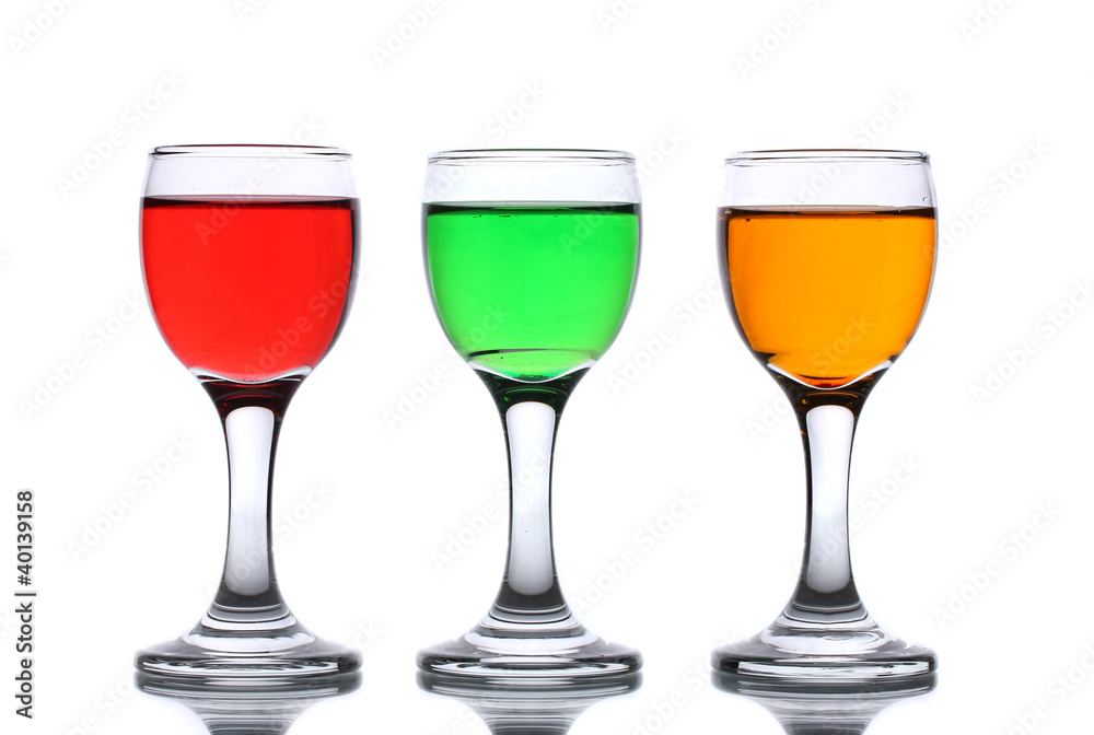 alcoholic cocktails isolated on white alcoholic cocktails isolated on white