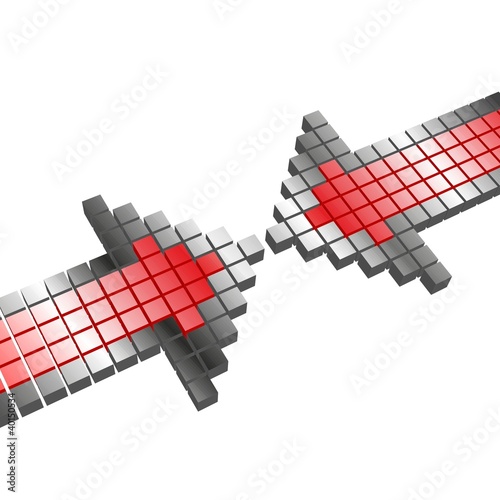 Pfeil 3D 27b