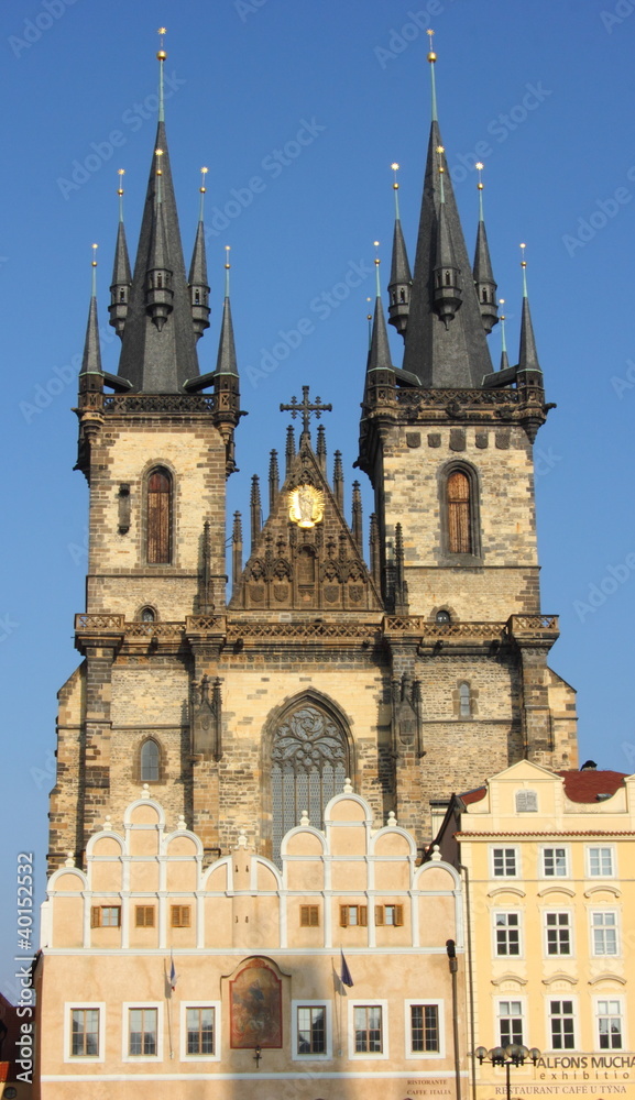 Church of our Lady before Tyn Prague Czech Republic
