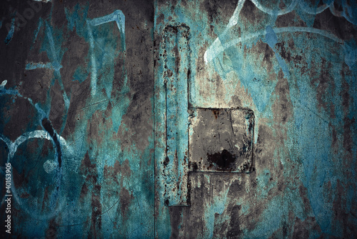 rusty door