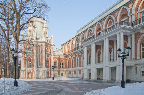 Fototapeta Naklejka Na Ścianę i Meble -  The Great Palace in Tsaritsino, Moscow