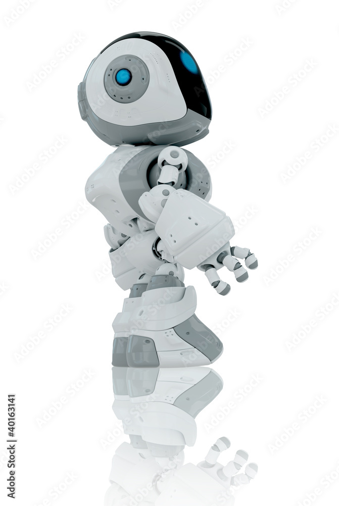 Fototapeta premium Cartoon robot