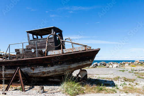 Rusty boat