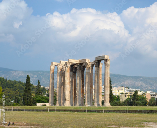 Zeus temple in Greece