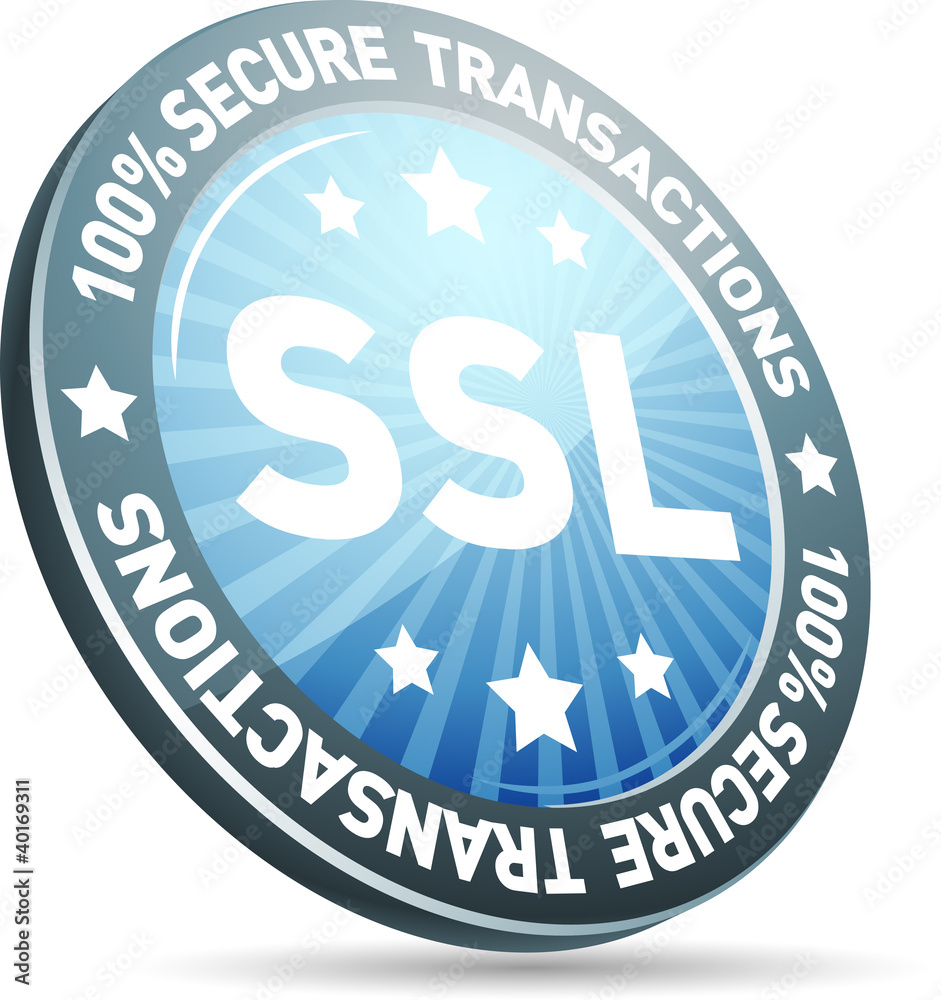 SSL 100% Secure Transactions