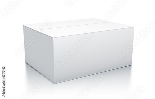 Fototapeta Naklejka Na Ścianę i Meble -  White box.