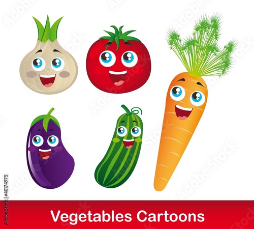 vegetables cartoons