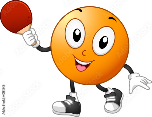 Table Tennis Mascot