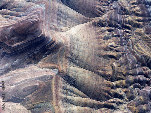 Steinstrukturen von oben photo