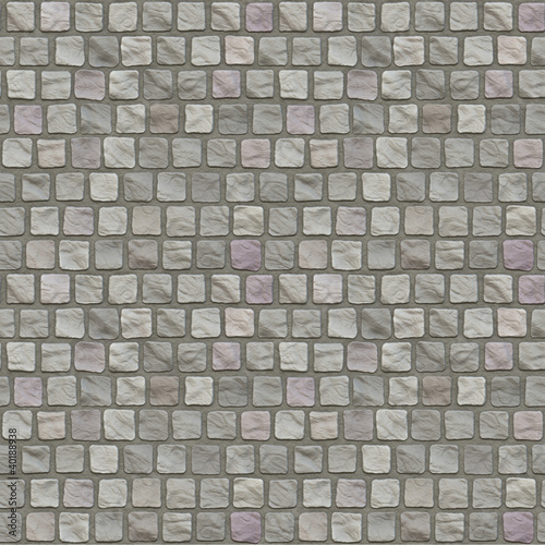Cobblestone Floor Seamless Pattern