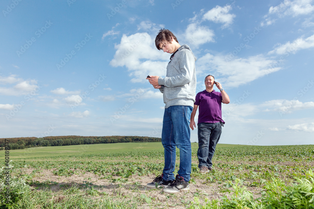 Telephoning in nature