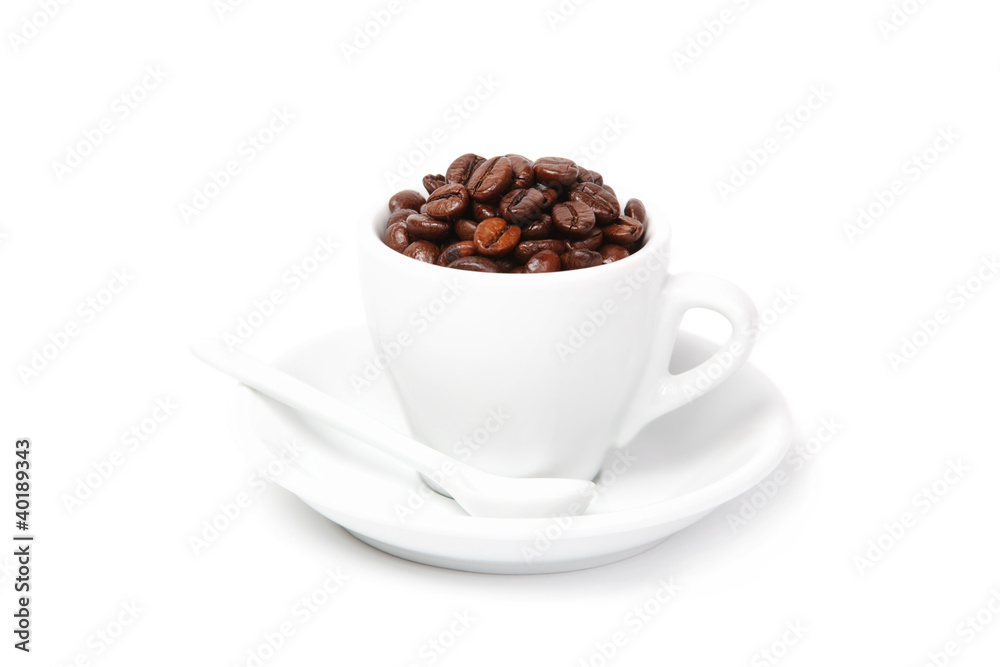 Cup with coffee